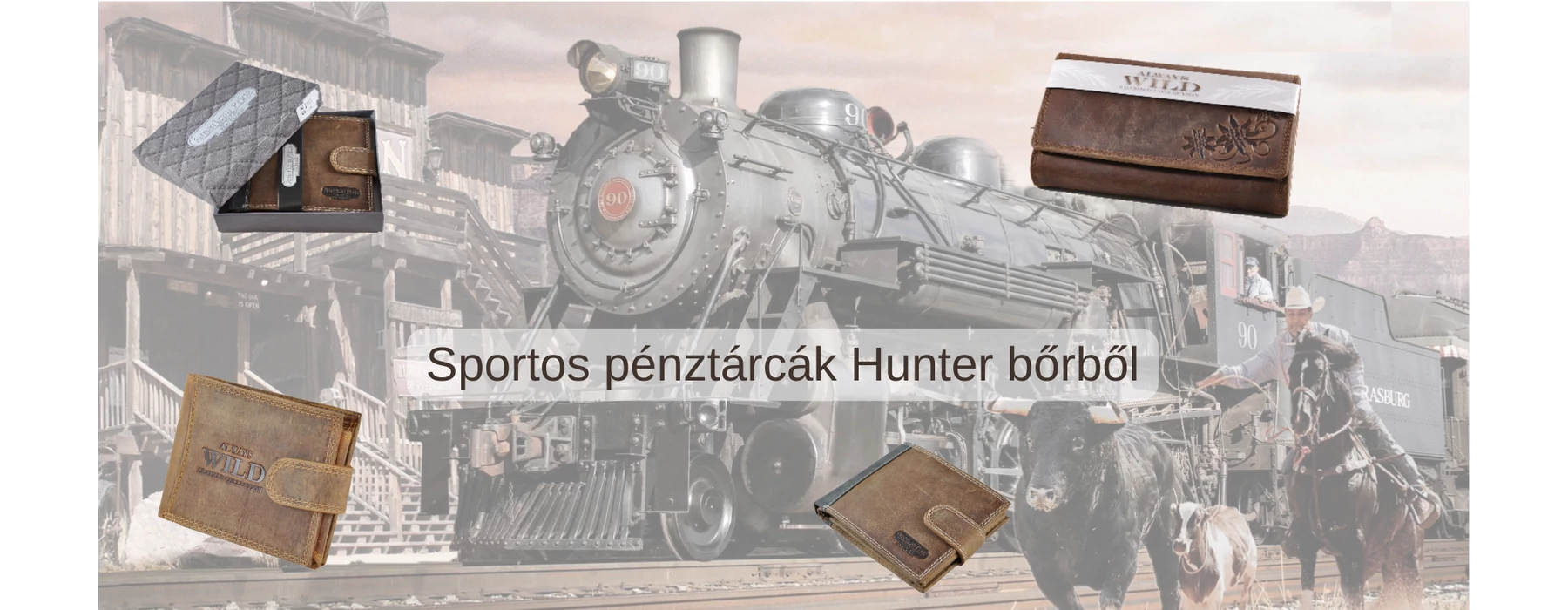 Hunter pénztárcák