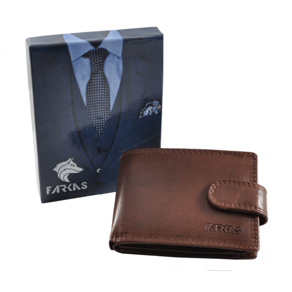FARKAS RFID bőrpénztárca (kis méretű) 38650
