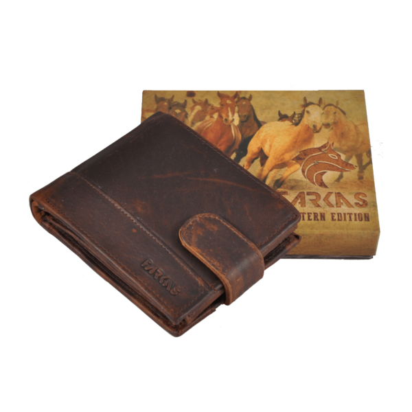 FARKAS kis méretű bőrpénztárca "Western Edition" 10512