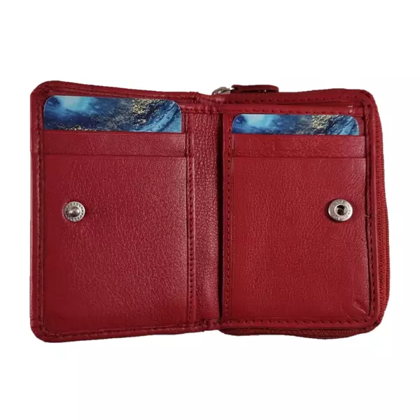 Gina Monti kis méretű bőrpénztárca 8694