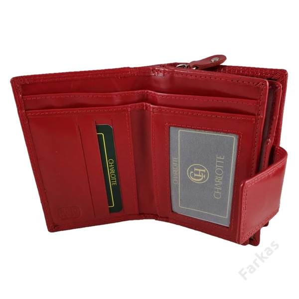 CHARLOTTE elegáns kis méretű pénztárca, RFID védelemmel 6209