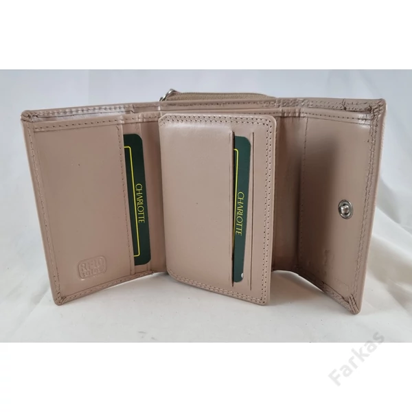 CHARLOTTE elegáns kis méretű pénztárca, RFID védelemmel 62134