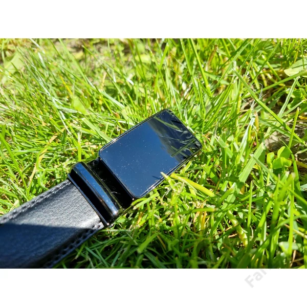 Ramsey London elegáns bőröv 007 - 3cm - fekete