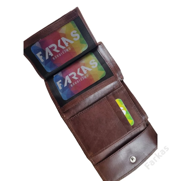 Farkas kis méretű bőrpénztárca 38673