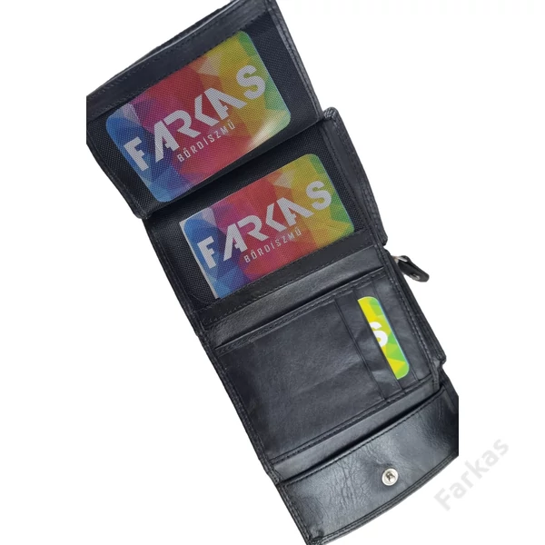 Farkas kis méretű bőrpénztárca 38673