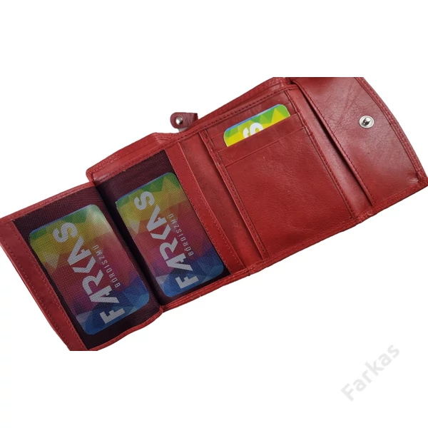 Farkas kis méretű bőrpénztárca 38673