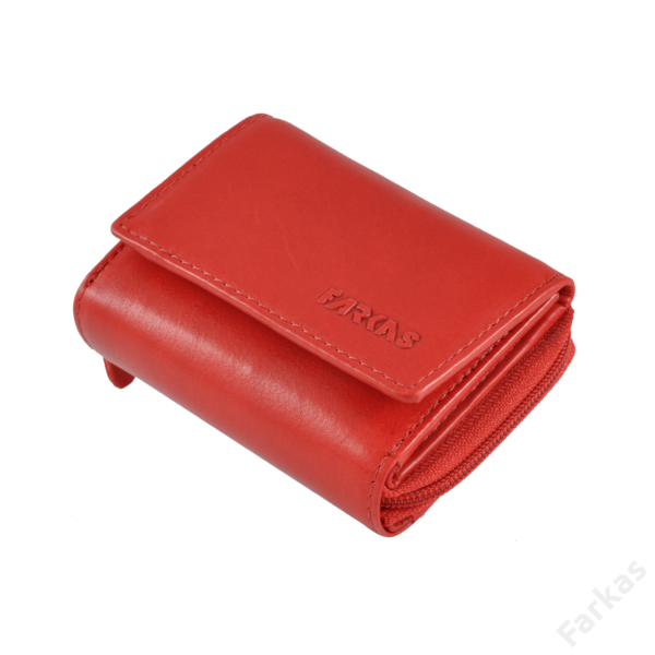 Farkas kis méretű női bőrpénztárca RFID védelemmel 64501