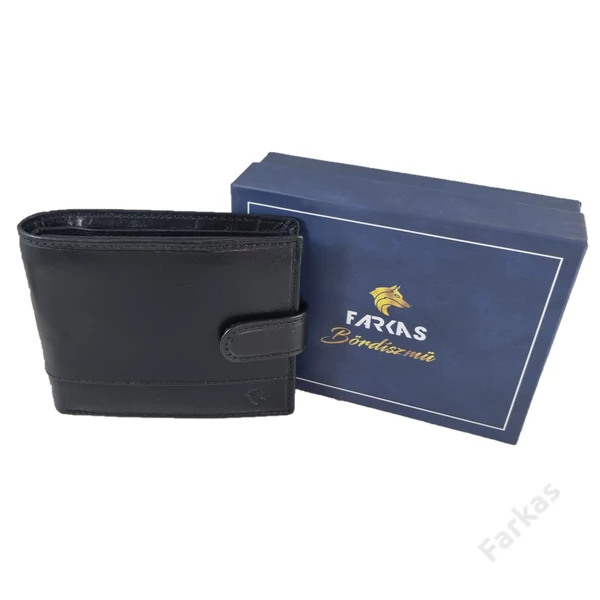 FARKAS bőrpénztárca (nagy fazon) RFID védelemmel 7281