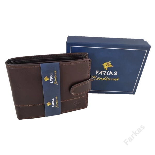 FARKAS bőrpénztárca RFID védelemmel 7282