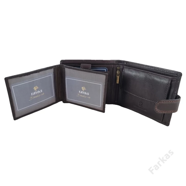 FARKAS bőrpénztárca RFID védelemmel 7282
