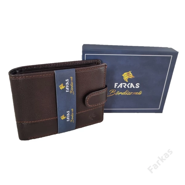FARKAS bőrpénztárca RFID védelemmel 7283