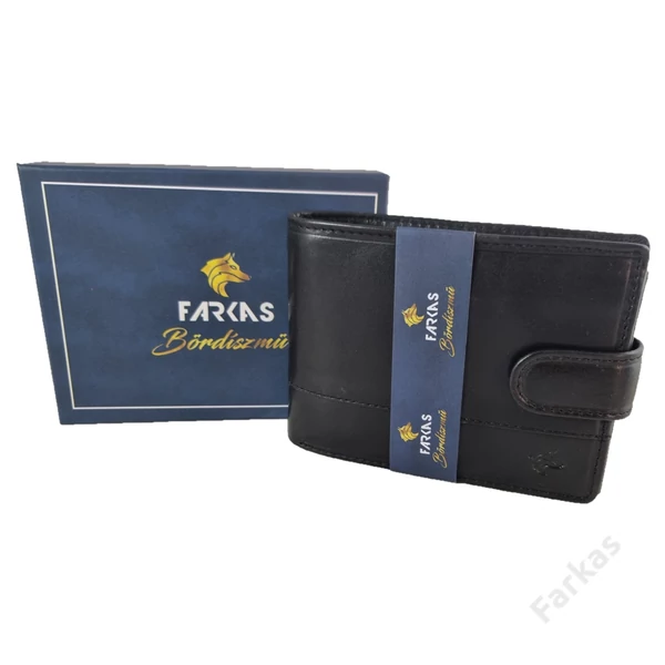 FARKAS bőrpénztárca RFID védelemmel 7283