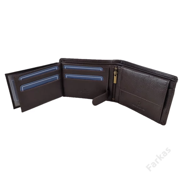 FARKAS bőrpénztárca RFID védelemmel 7286
