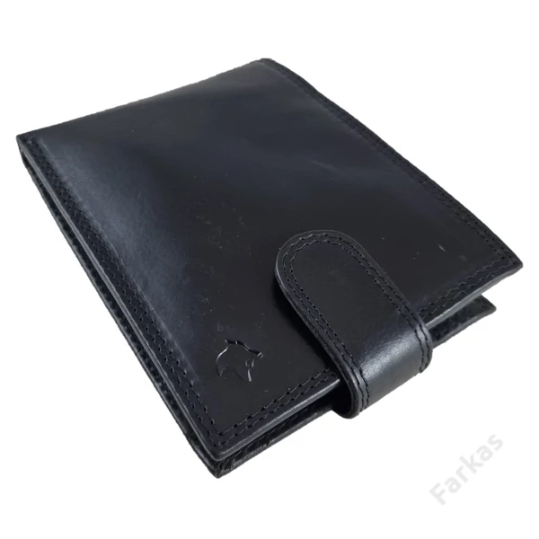 FARKAS RFID prémium bőrpénztárca kivehető kártyatartó résszel 7002