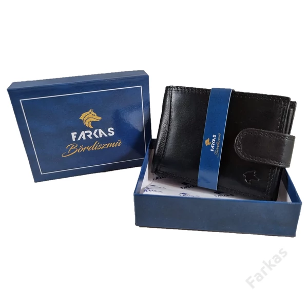 FARKAS RFID prémium bőrpénztárca 7003