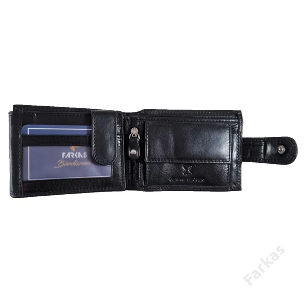 FARKAS RFID prémium bőrpénztárca 7003