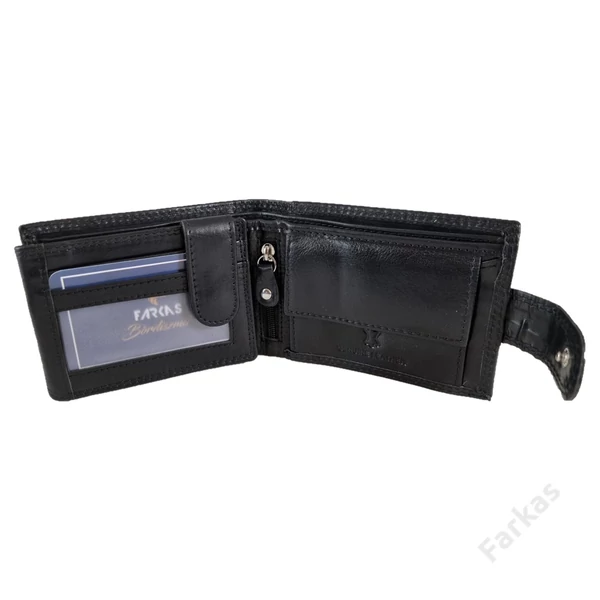 FARKAS RFID prémium bőrpénztárca 7003