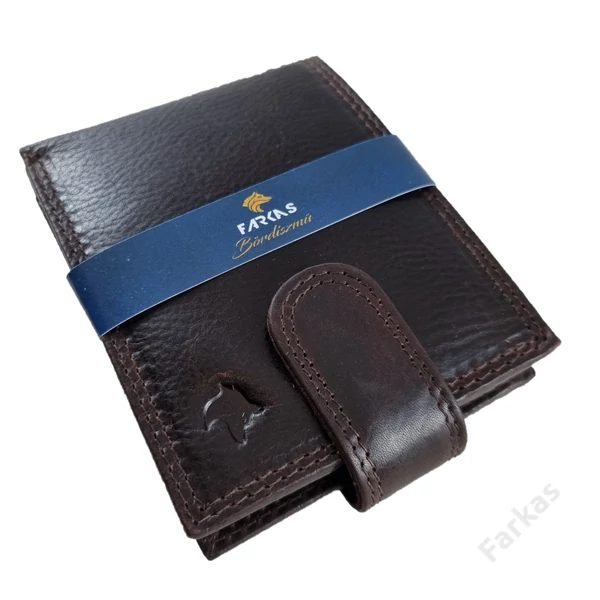 FARKAS RFID prémium bőrkártyatartó 7007