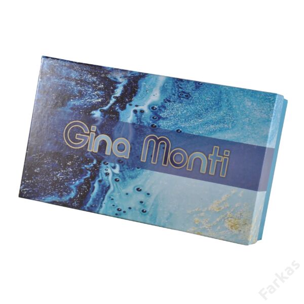 Gina Monti kis méretű, álló fazonú bőrpénztárca RFID védelemmel 2376