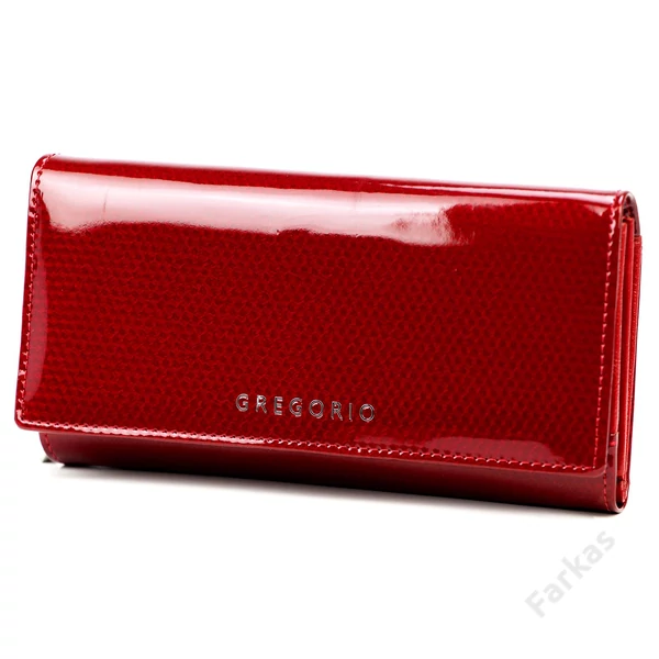 Gregorio lakkpénztárca RFID védelemmel CB122