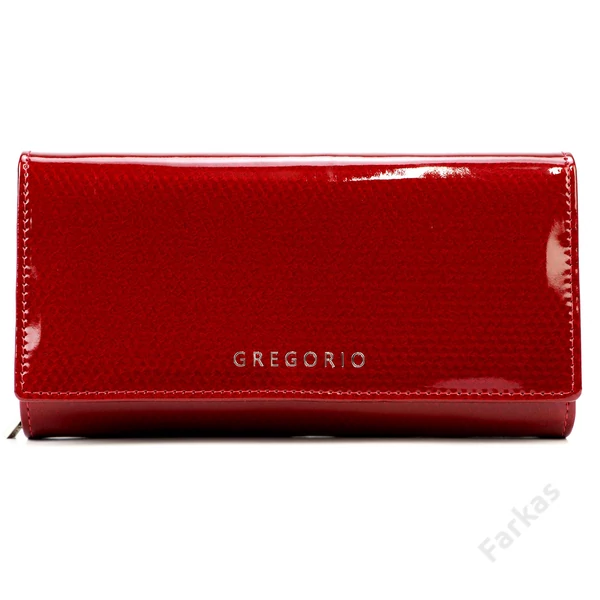 Gregorio lakkpénztárca RFID védelemmel CB122