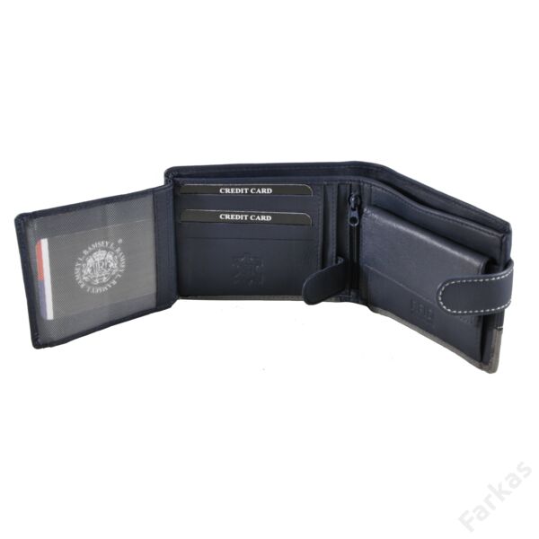 Ramsey L. RFID sportos megjelenésű bőrpénztárca 23304