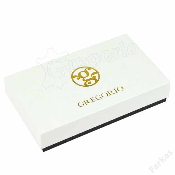 Gregorio bőrpénztárca RFID védelemmel GS122