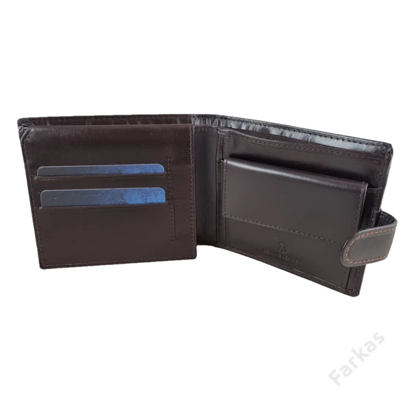 Perfect bőrpénztárca (nagy fazon) RFID védelemmel 7181