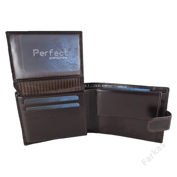 Perfect bőrpénztárca RFID védelemmel 7184