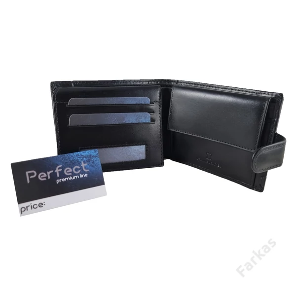 Perfect bőrpénztárca RFID védelemmel 7184