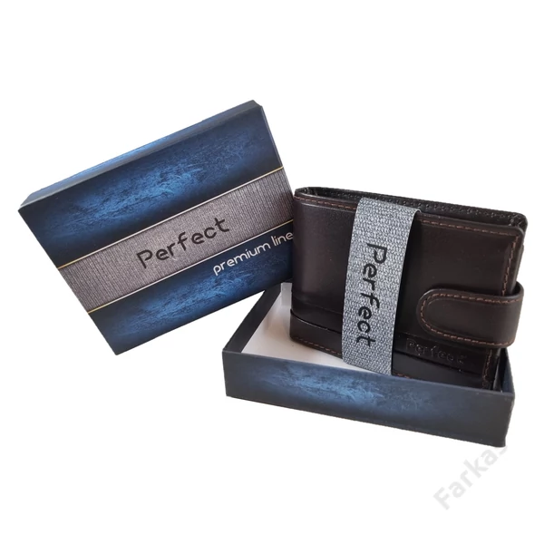 Perfect bőrpénztárca RFID védelemmel 7185