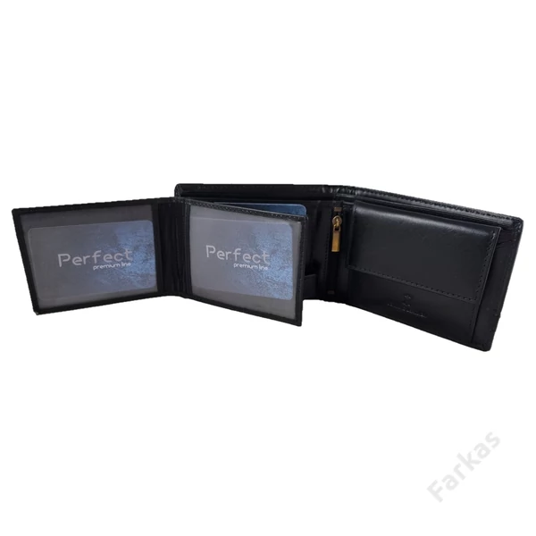 Perfect bőrpénztárca RFID védelemmel 7186