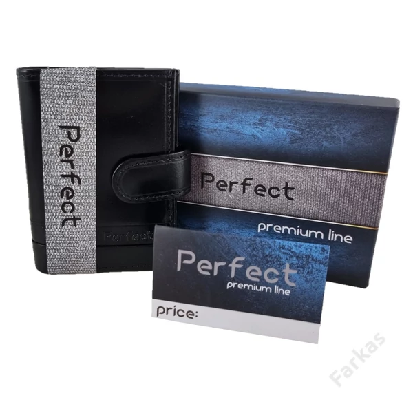 Perfect RFID prémium bőrkártyatartó 7187